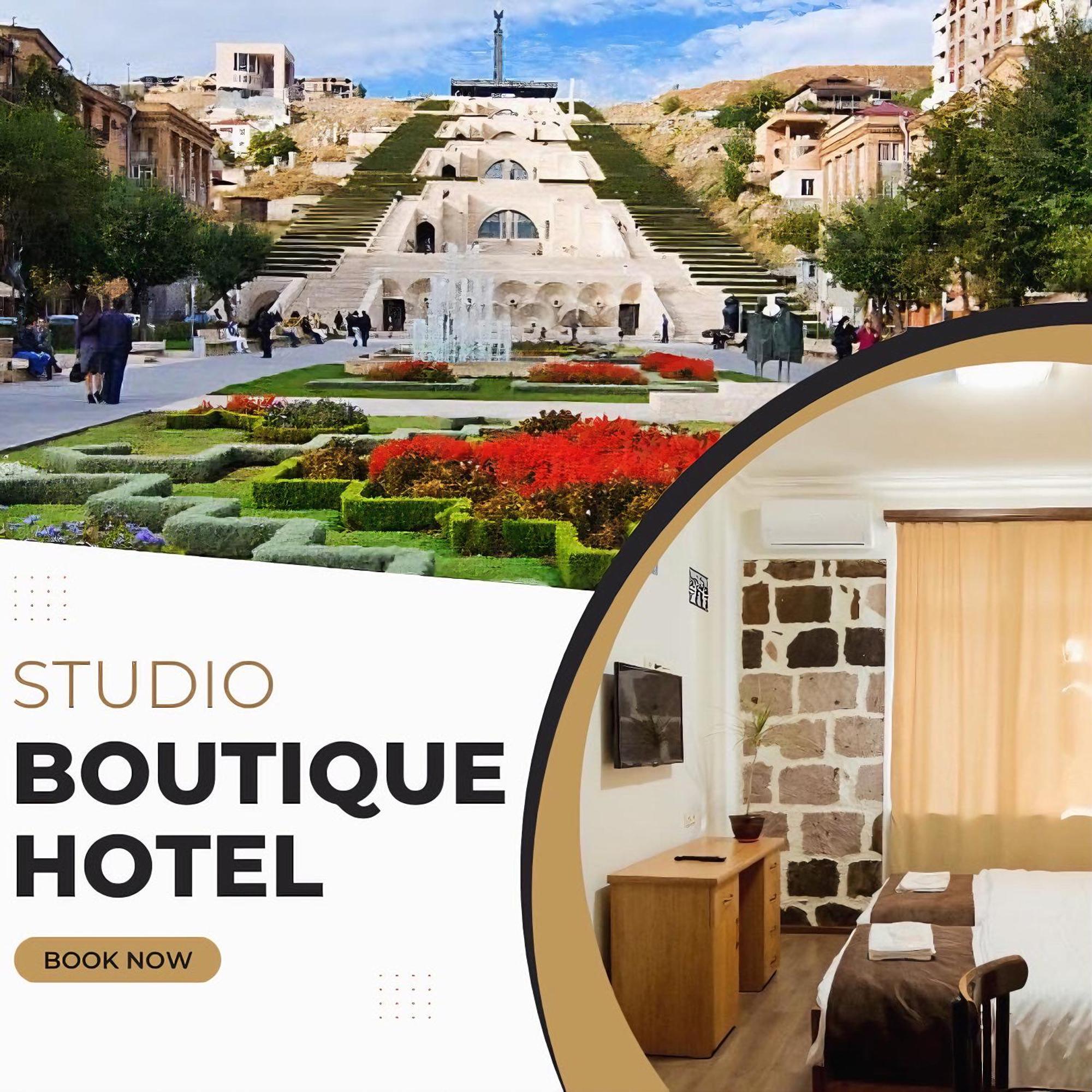 Studio Boutique Hotel At Cascade Yerevan Exterior foto